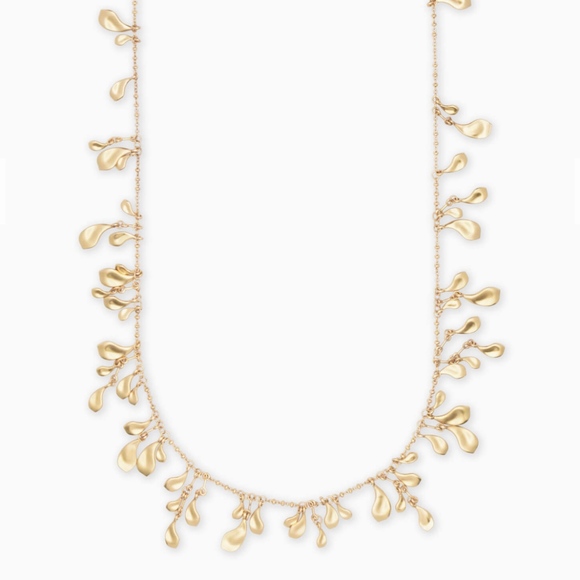 KENDRA SCOTT BELLA LONG NECKLACE IN ROSE GOLD - Picture 2 of 7
